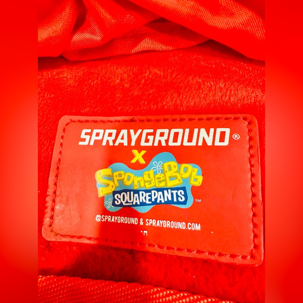 Sprayground Backpack‎ Bookbag, ULTRA RARE - SpongeBob Crayon Mayhem - Picture 12 of 12